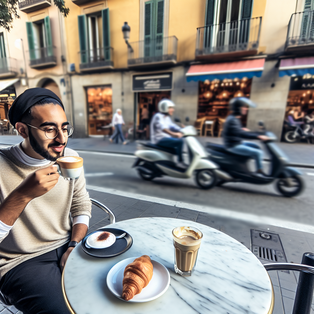 Morning in Barcelona Gothic Quarter apartment