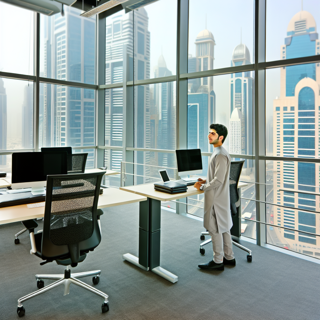 Working at a Dubai office