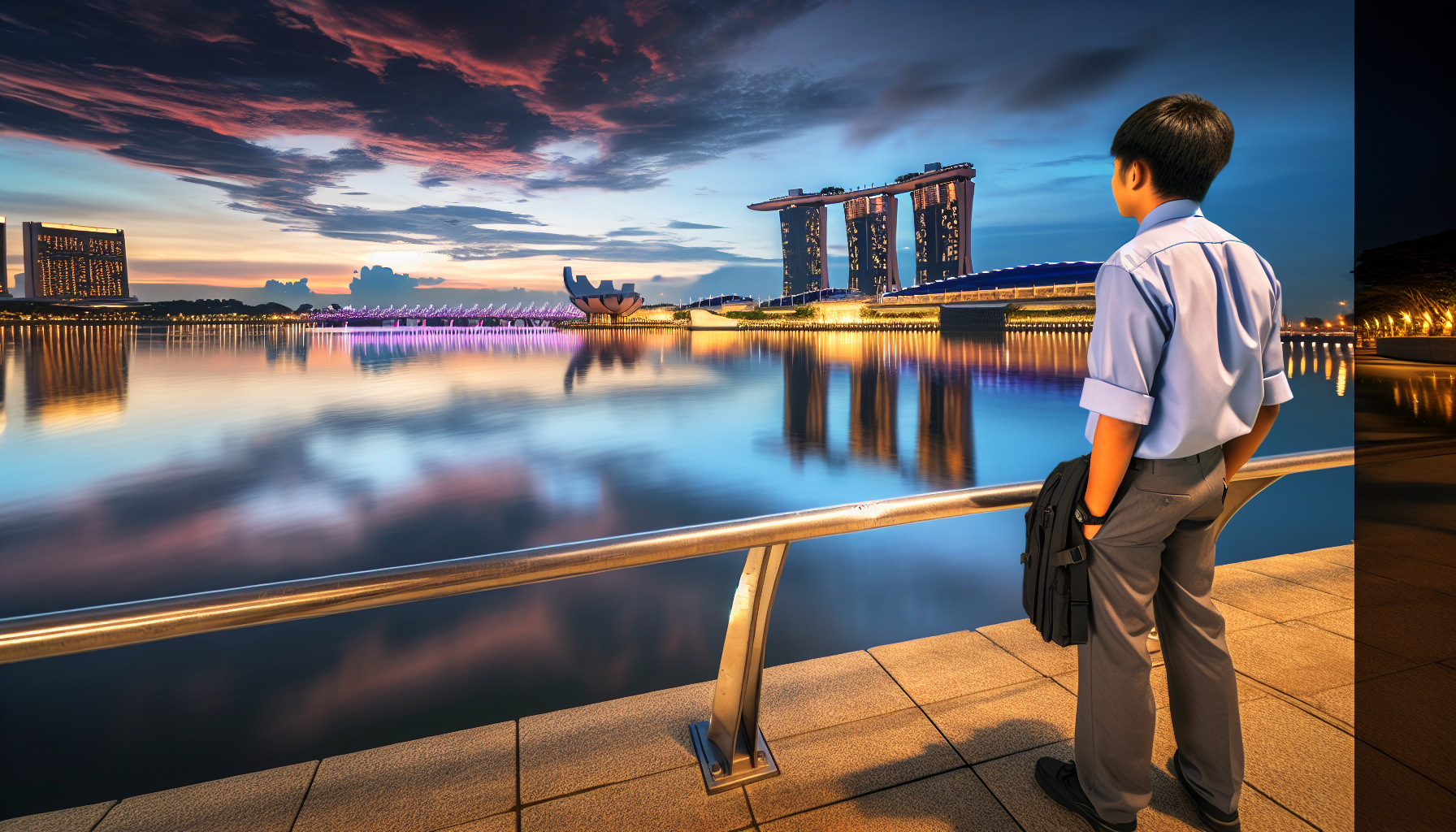 Professional international internship environment